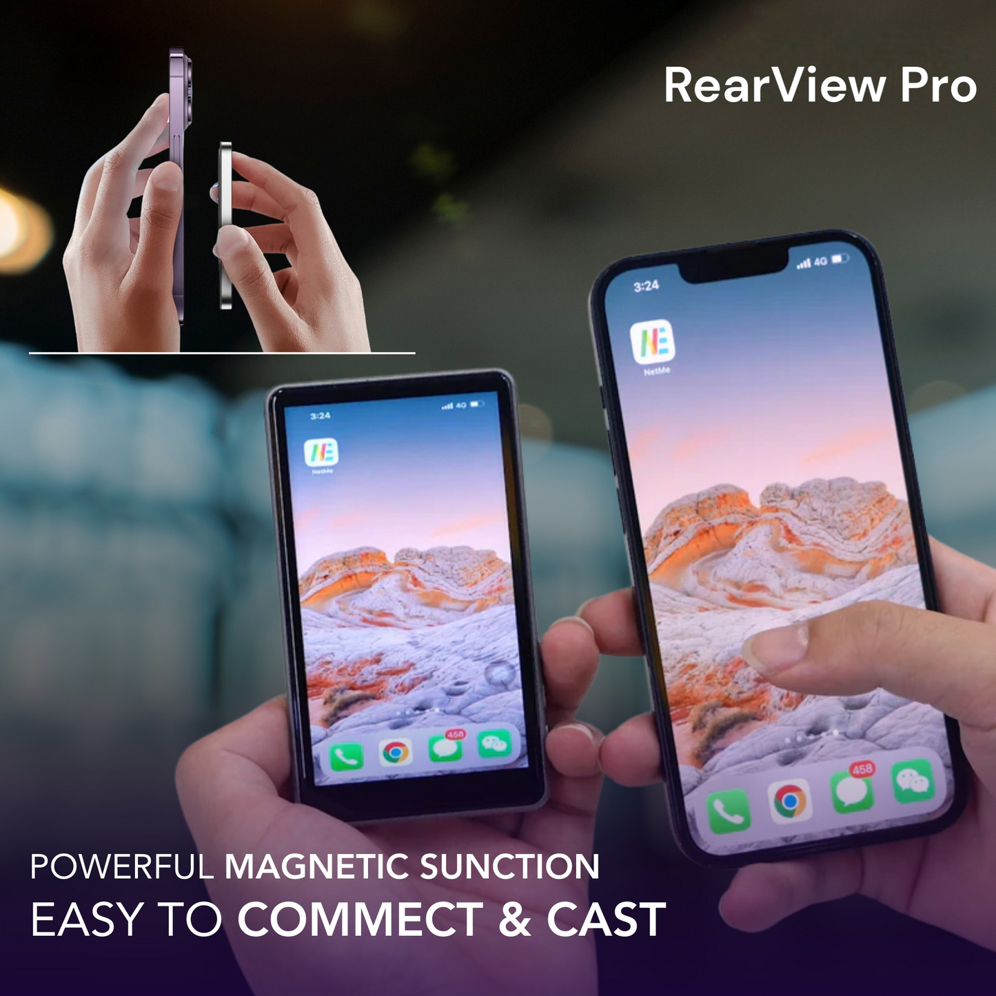 RearView Pro™ Magnetic Screen Monitor