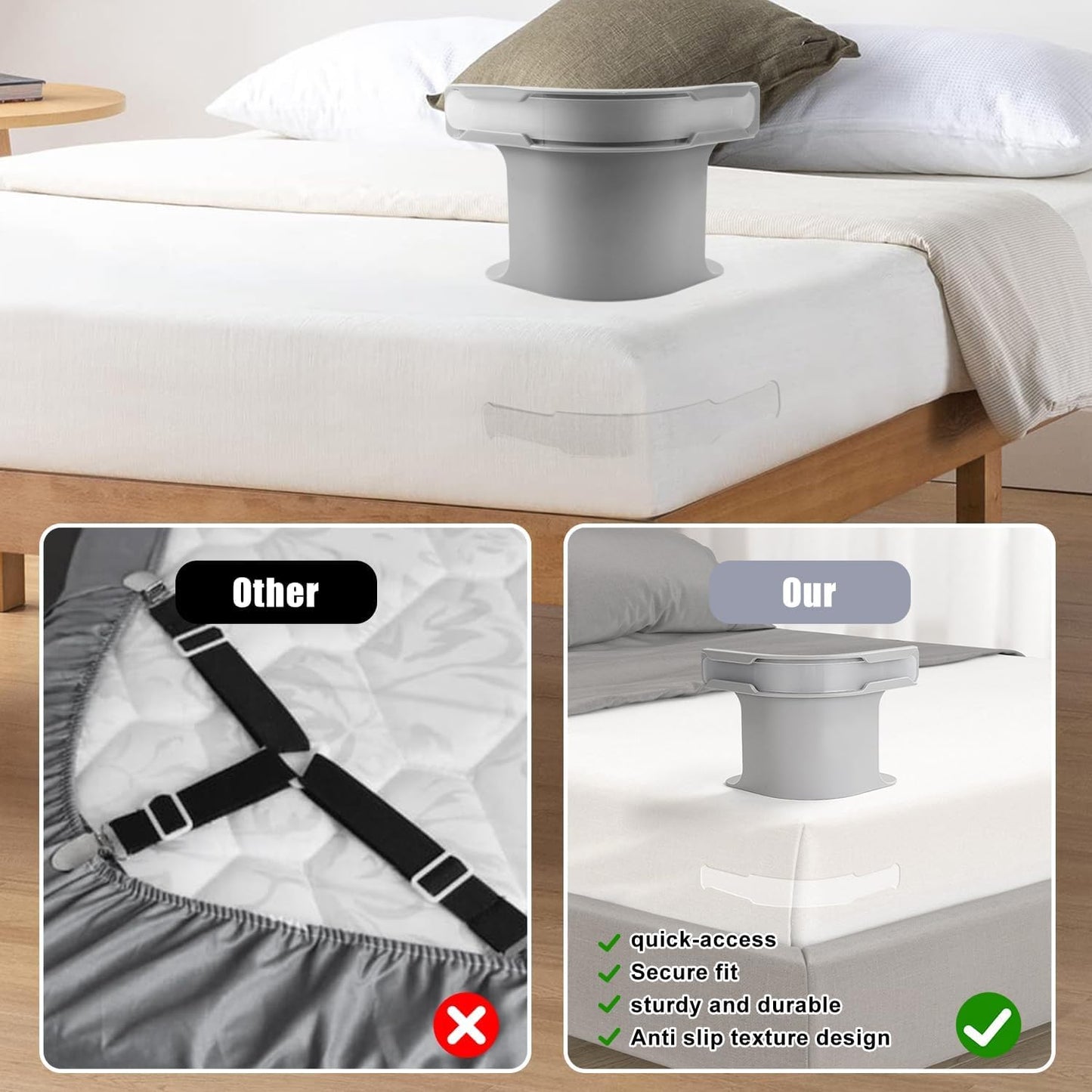 BedLock™ Pro Straps (4-Pack)