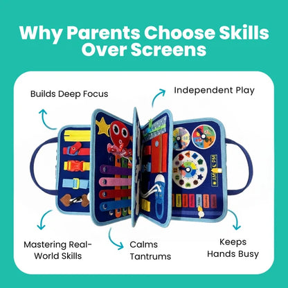 BrainyBuddies™ Montessori Board