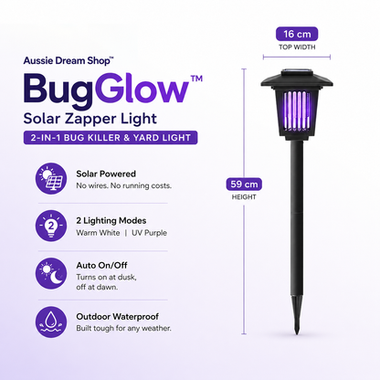 BugGlow™ Solar Zapper